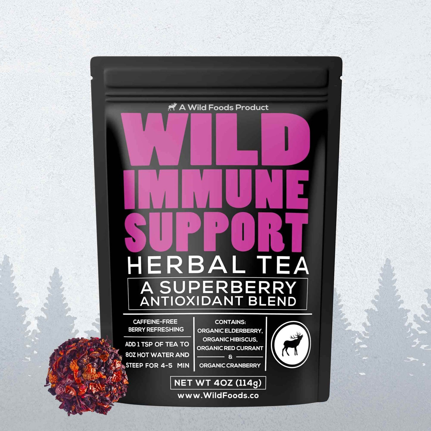 Immune Support - Superberry Antioxidant Blend, 4oz - My American Goods