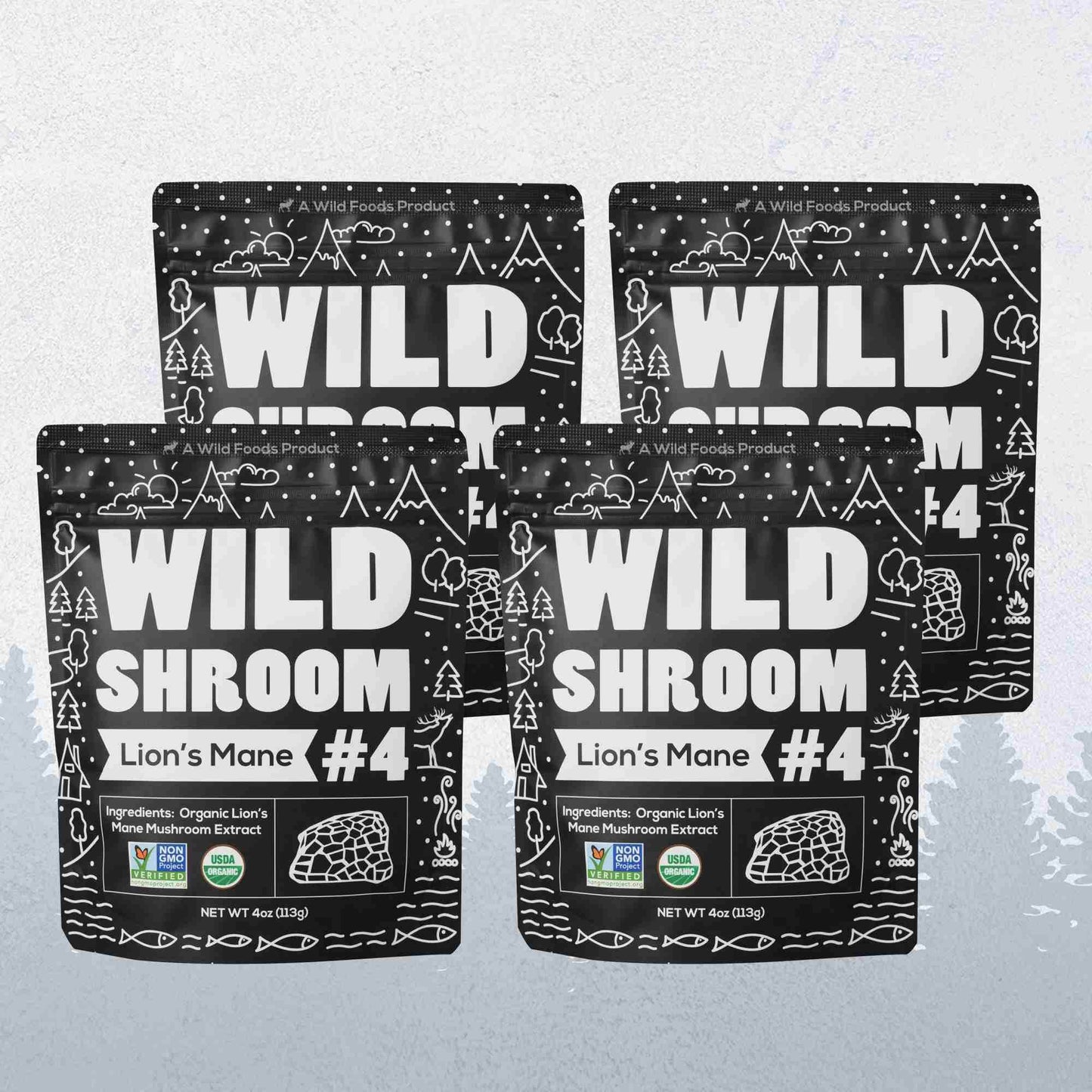 Lion's Mane Mushroom Extract, 78 Servings - Natural Support for Well-being - My American Goods