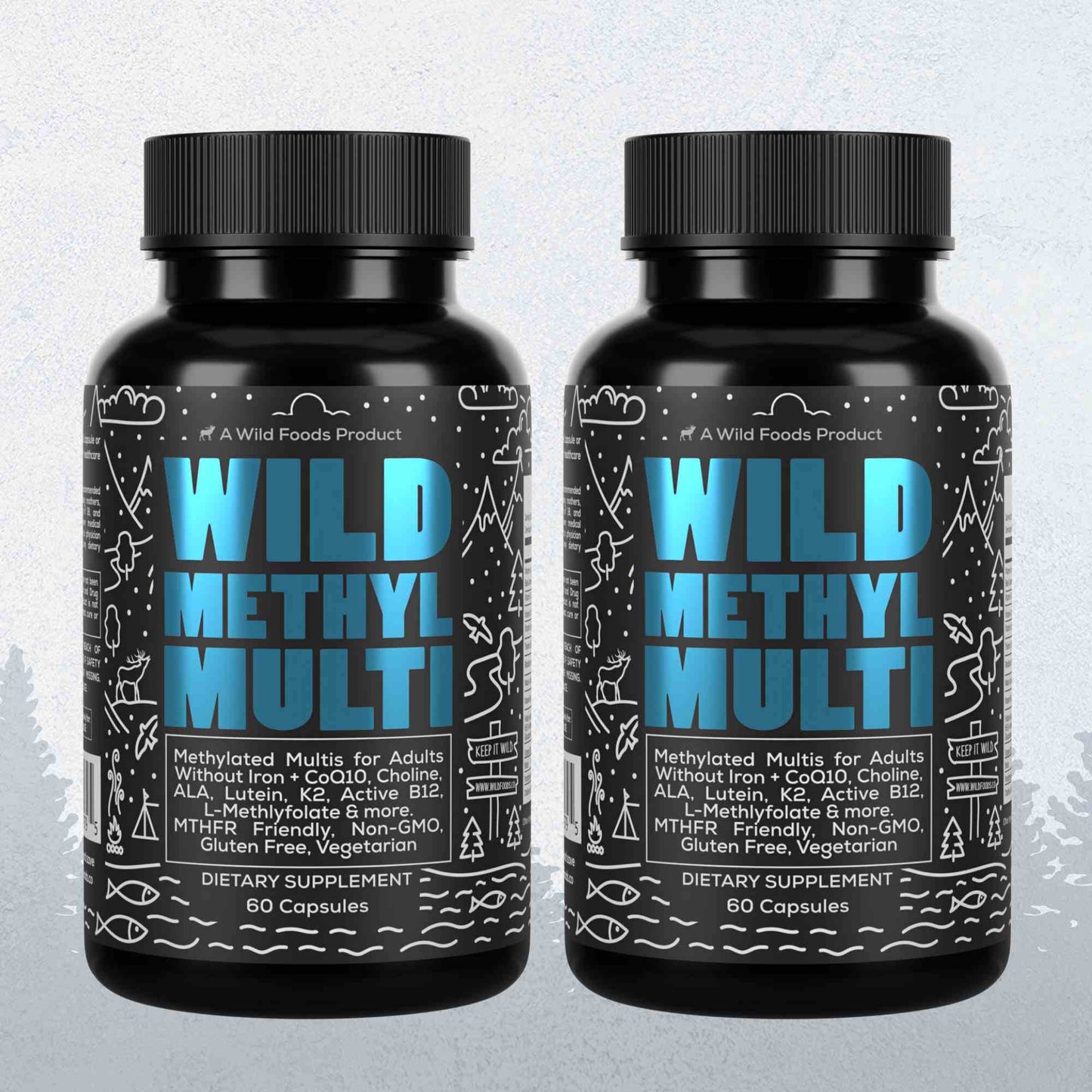Wild Foods Methyl Multi: High-Quality Methylated Multivitamin - My American Goods