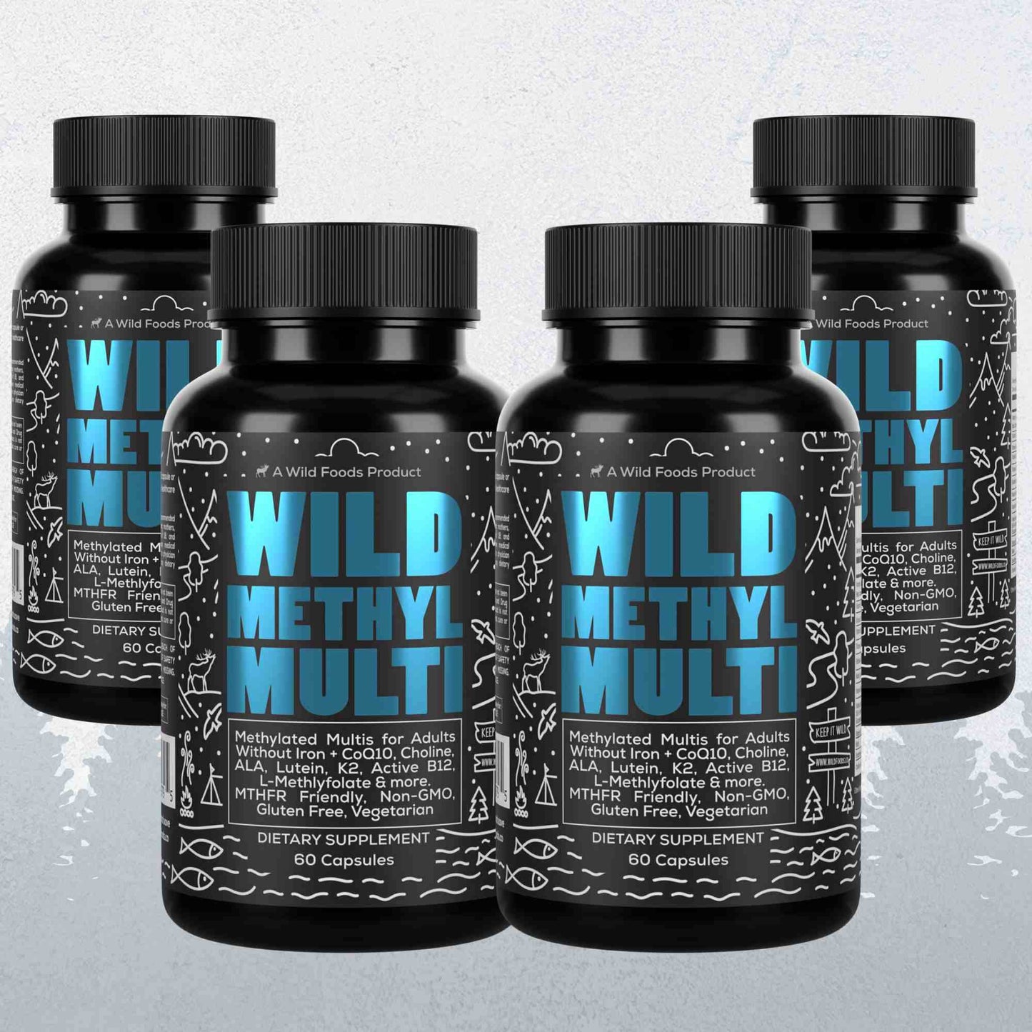 Wild Foods Methyl Multi: High-Quality Methylated Multivitamin - My American Goods