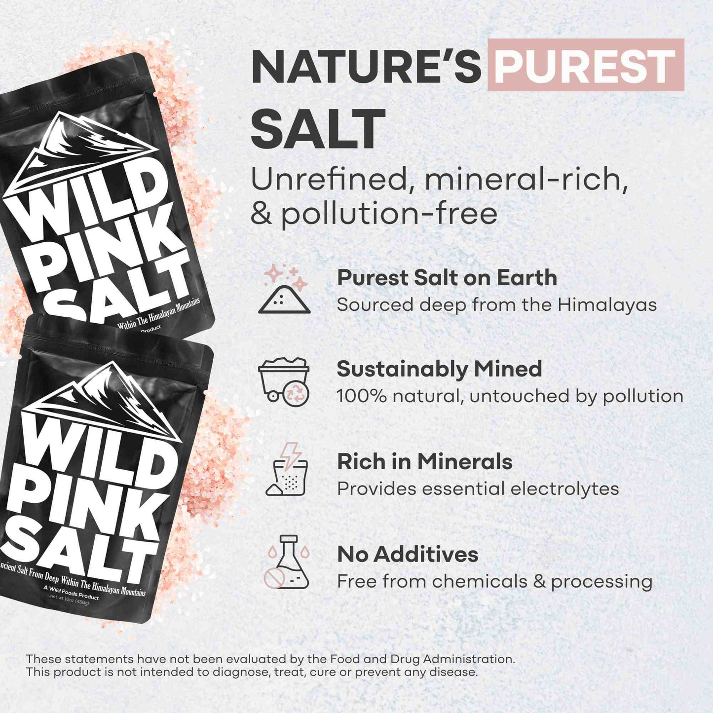 Himalayan Pink Salt – Mineral-Rich Gourmet Salt for Flavor & Health - My American Goods
