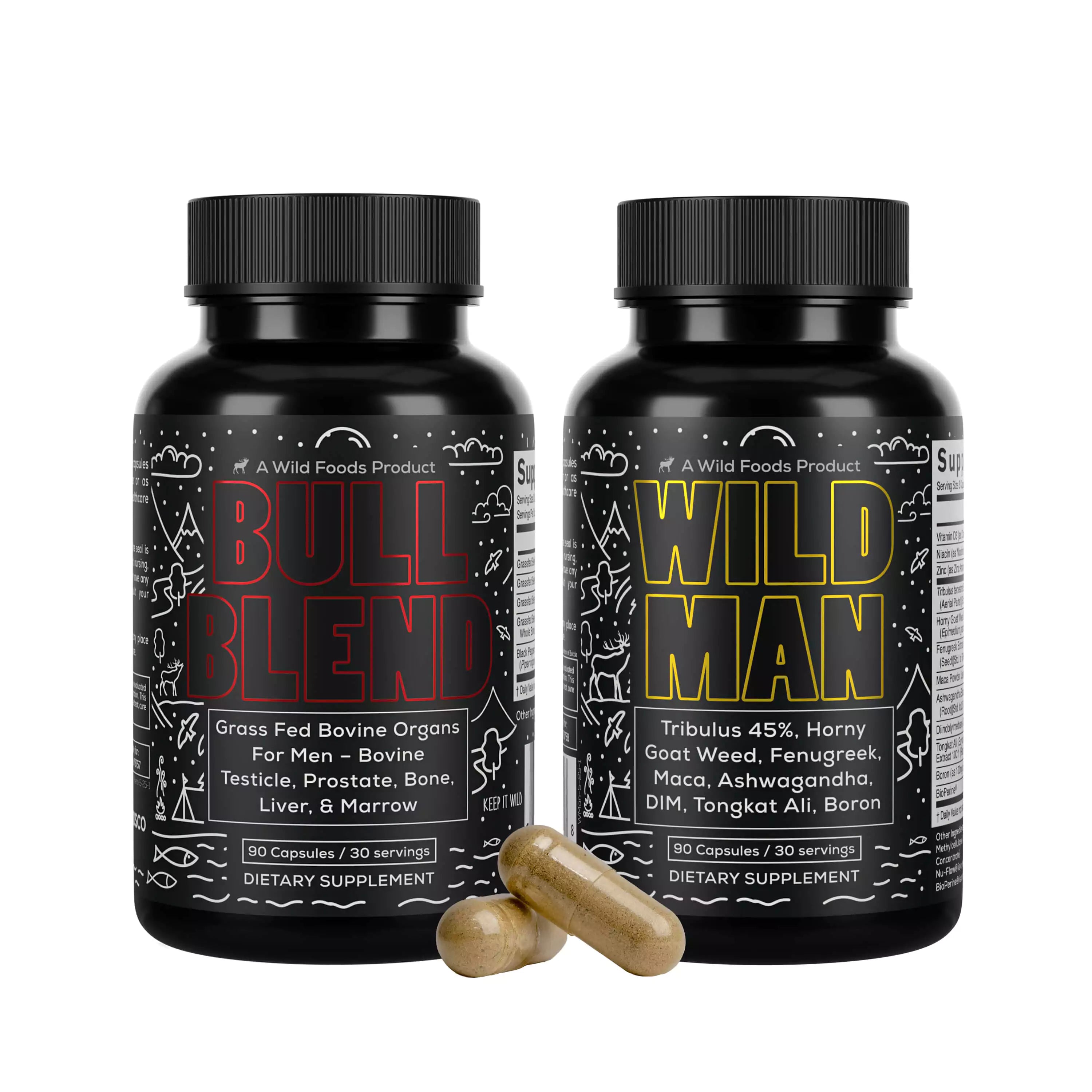 Wild Man Bundles: Natural Anabolic Support