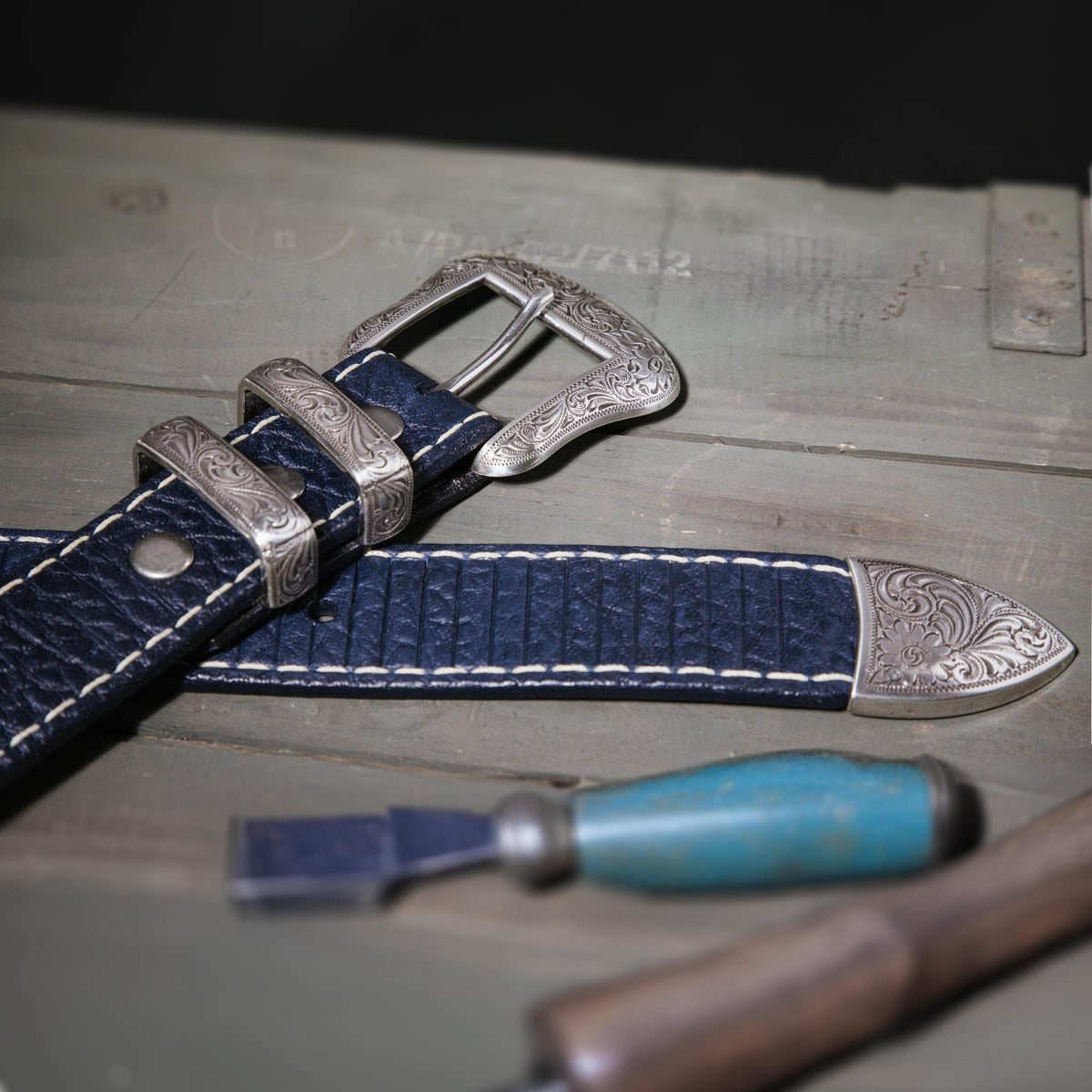Wild Bill Navy | 1.5" Width