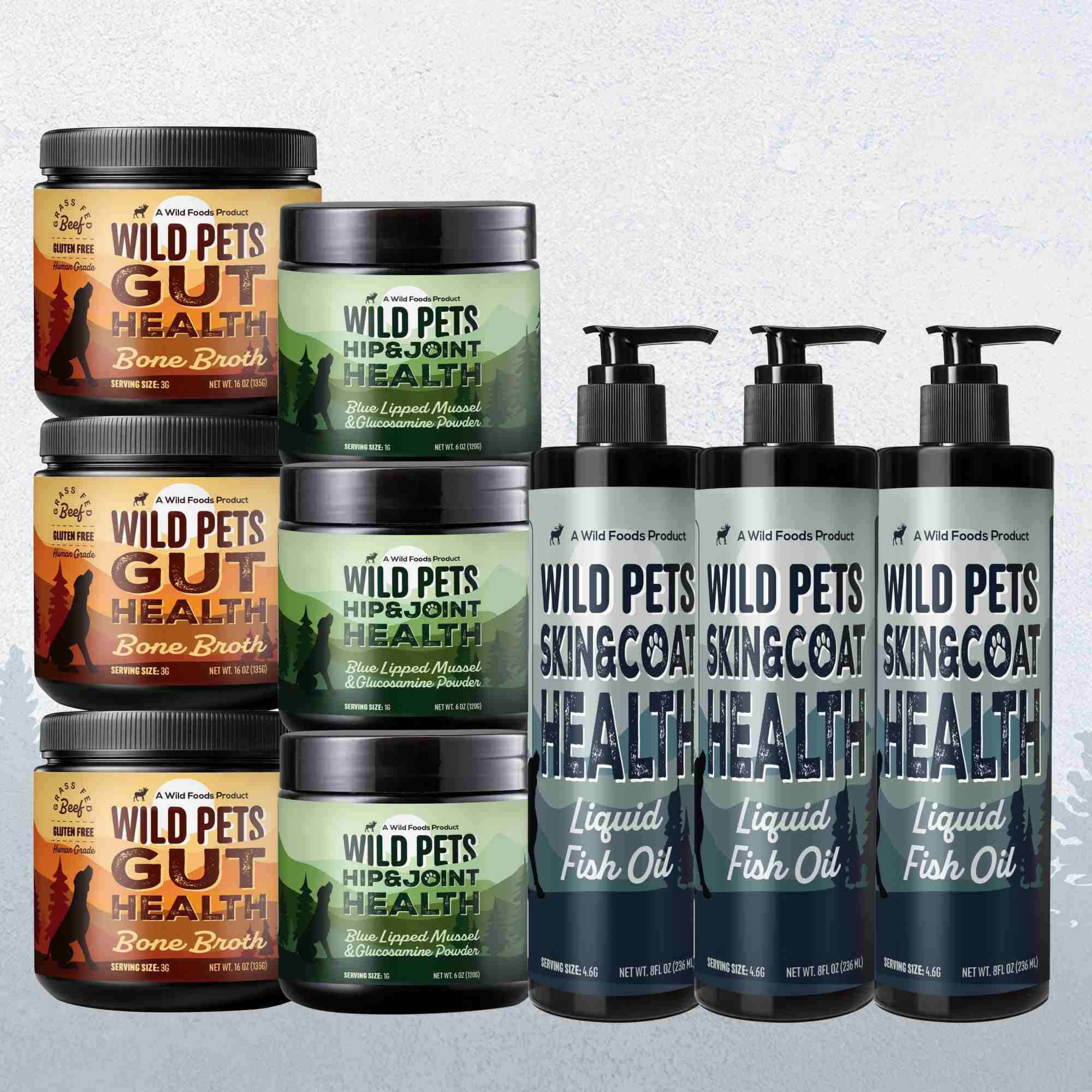 For Dogs | Bone Broth Powder - Canine Gut & Immune Support - My American Goods