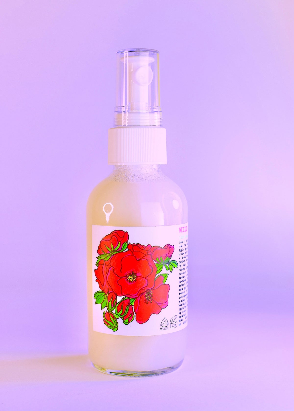 plant makeup Wild Rose Face Wash