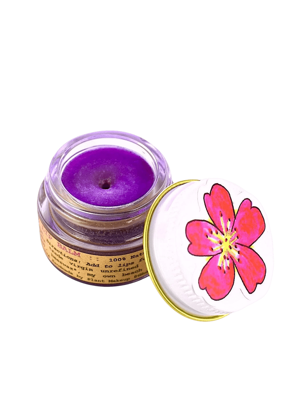 plant makeup Wild Rose Lip Balm