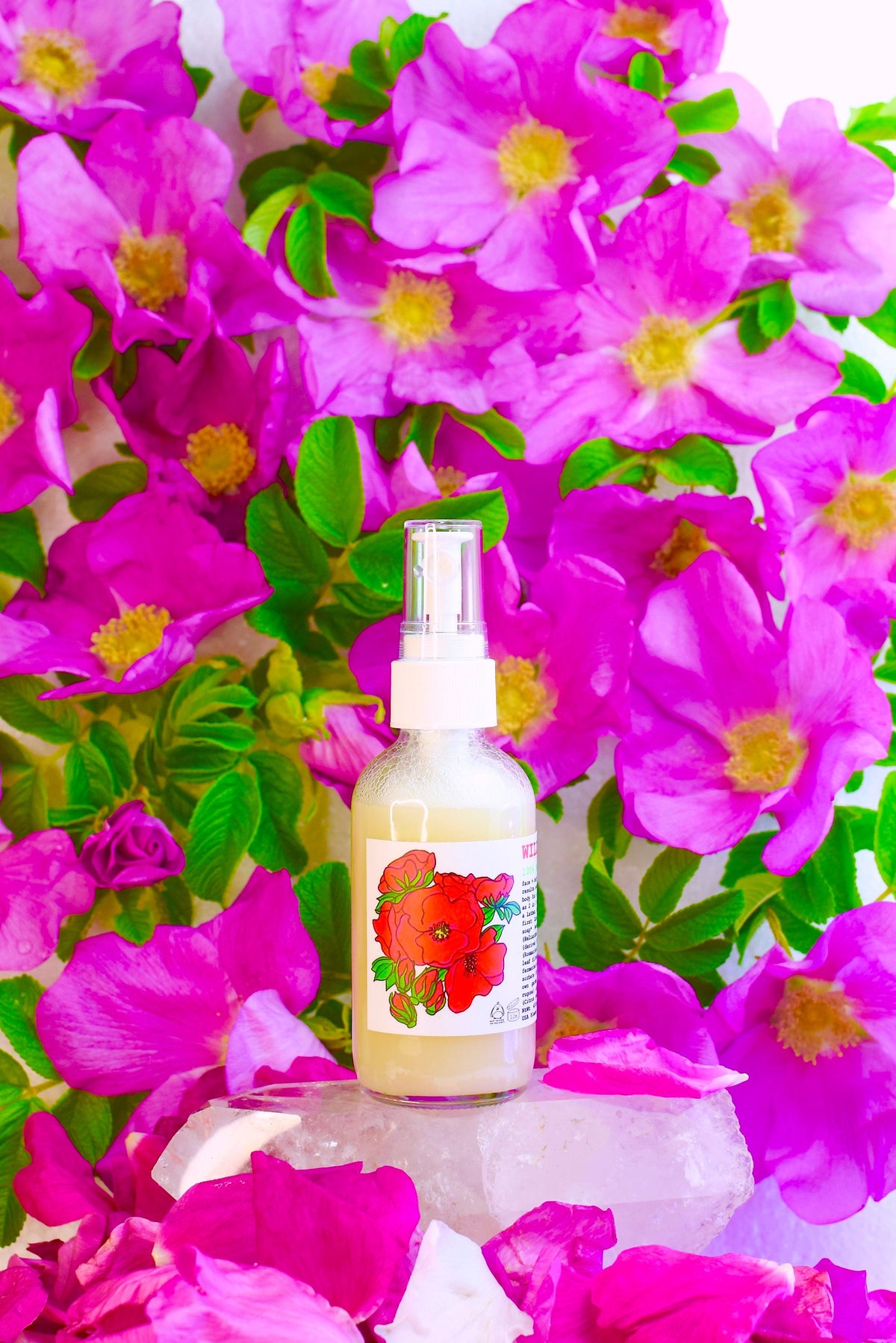 plant makeup Wild Rose Face Wash