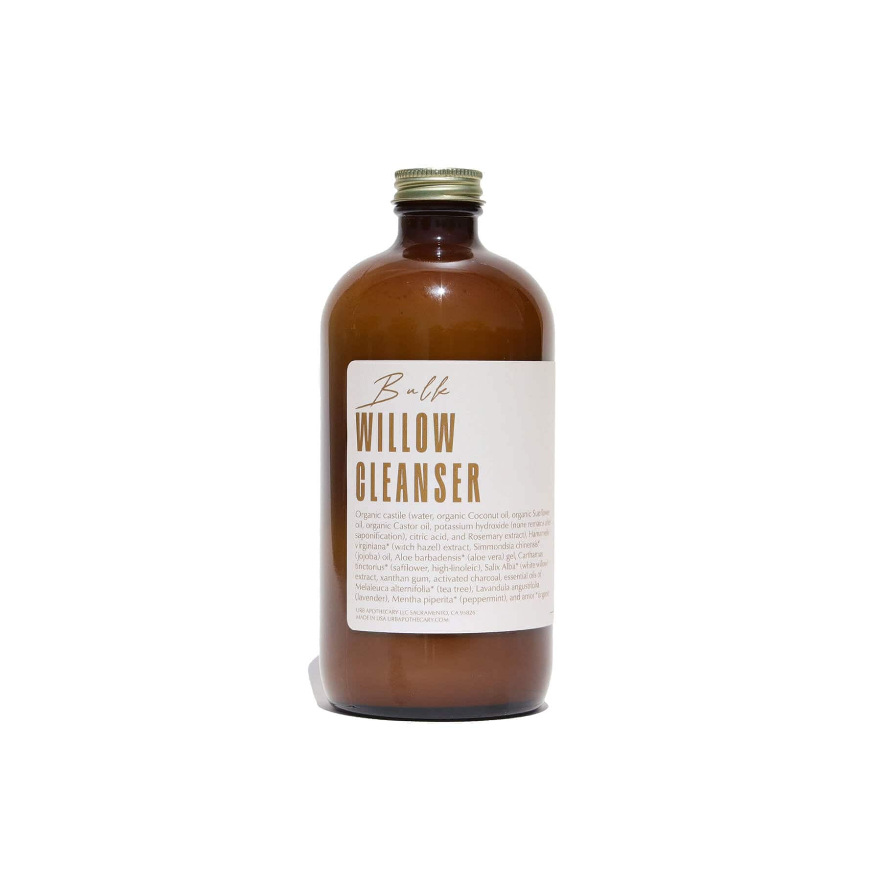 URB APOTHECARY FACE WASH Willow Cleanser