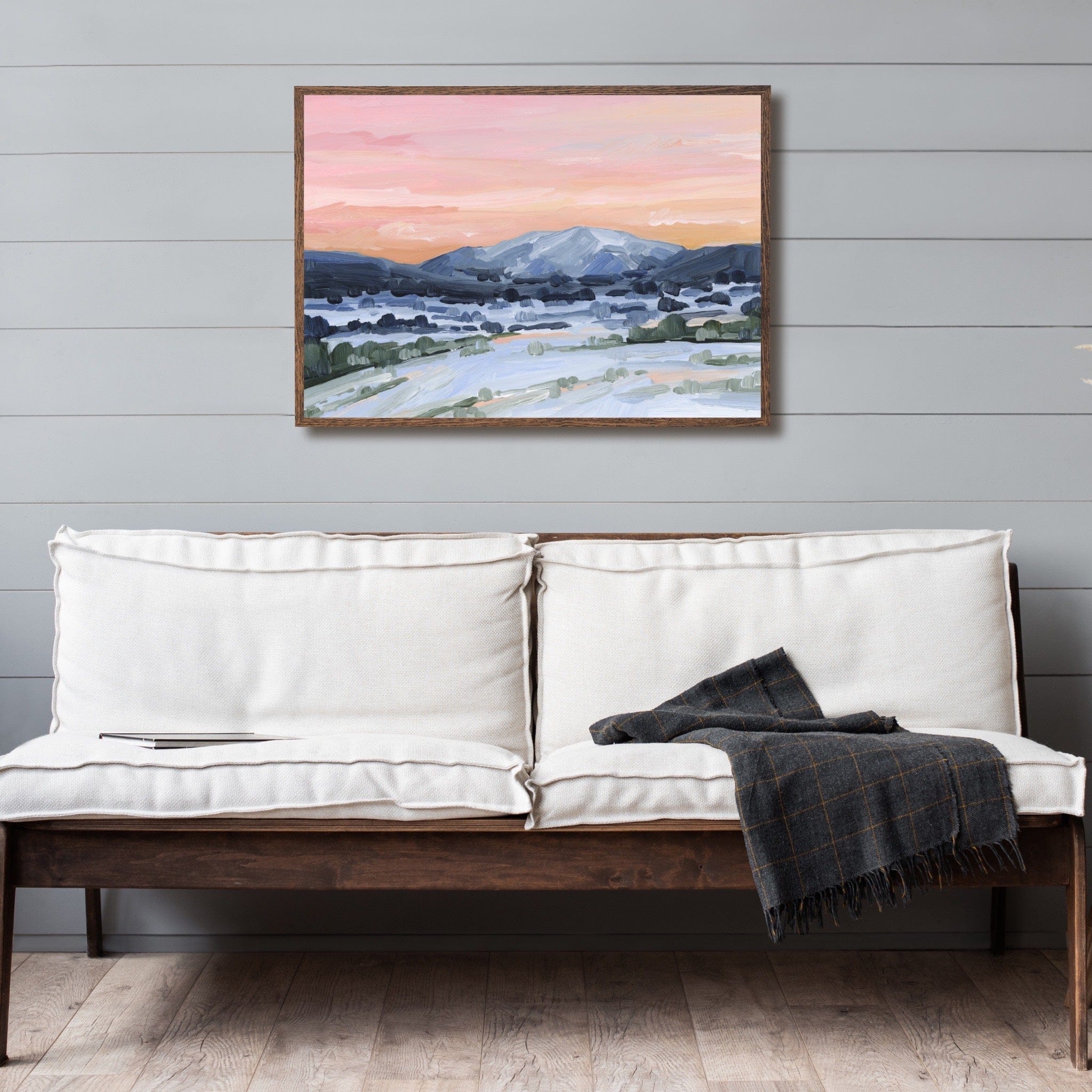 Katie Garrison Art Print "Winter Sky" Art Print