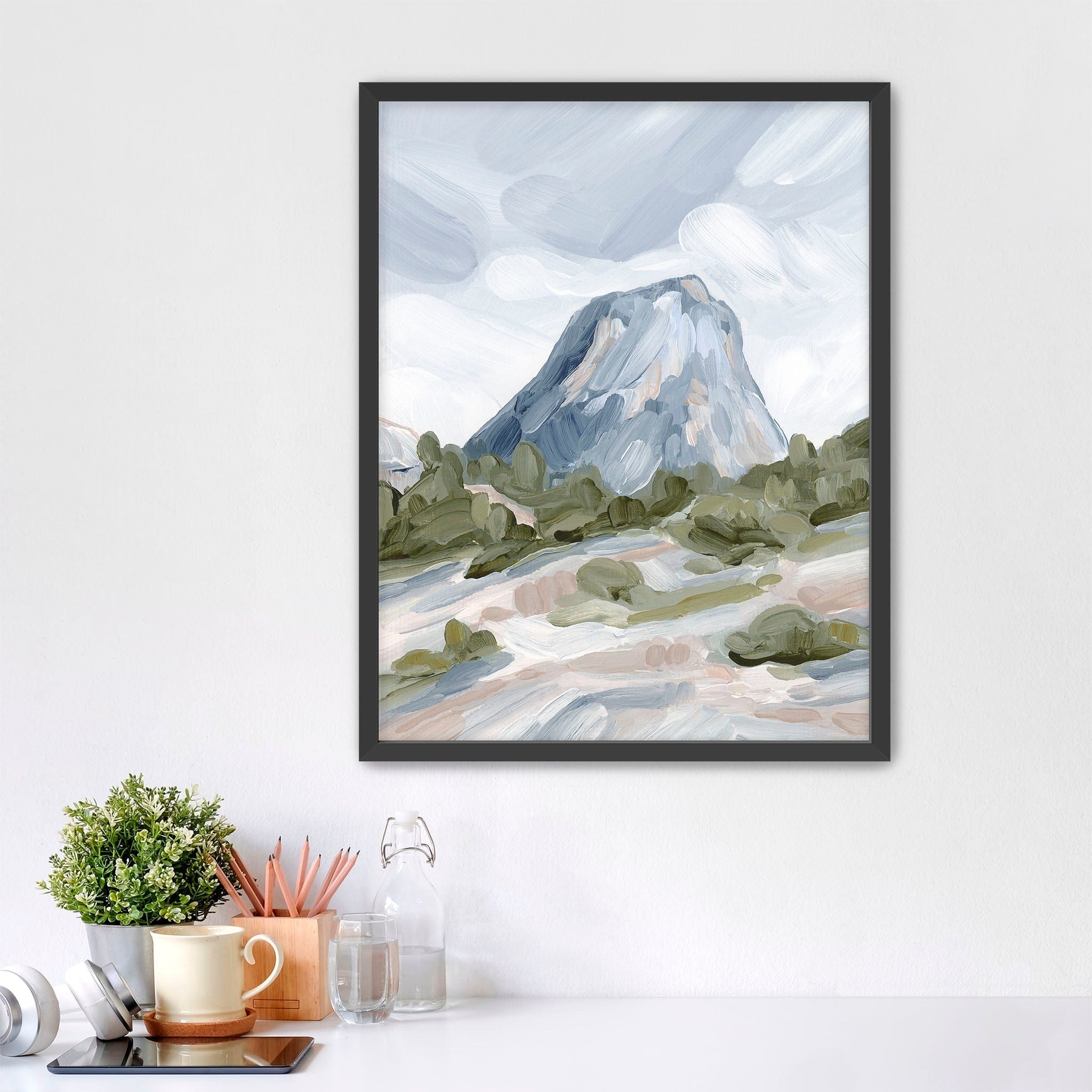 Katie Garrison Art Print Paper Print / 5x7 in / Black Frame "Yosemite" Art Print
