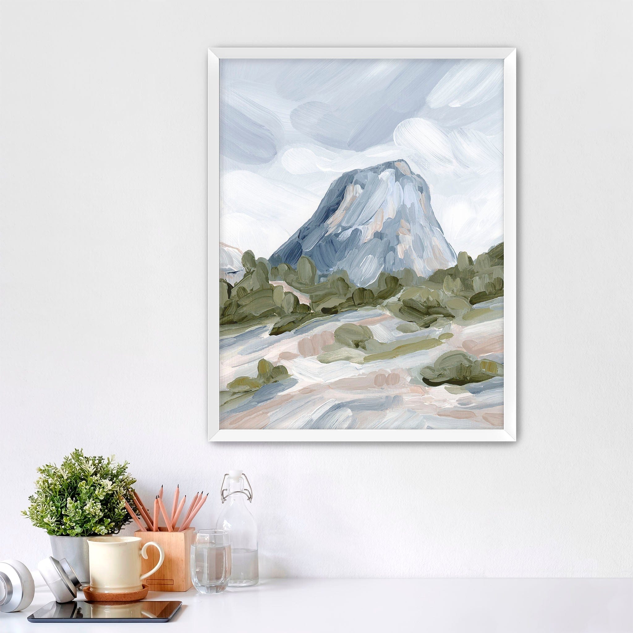 Katie Garrison Art Print Paper Print / 5x7 in / White Frame "Yosemite" Art Print