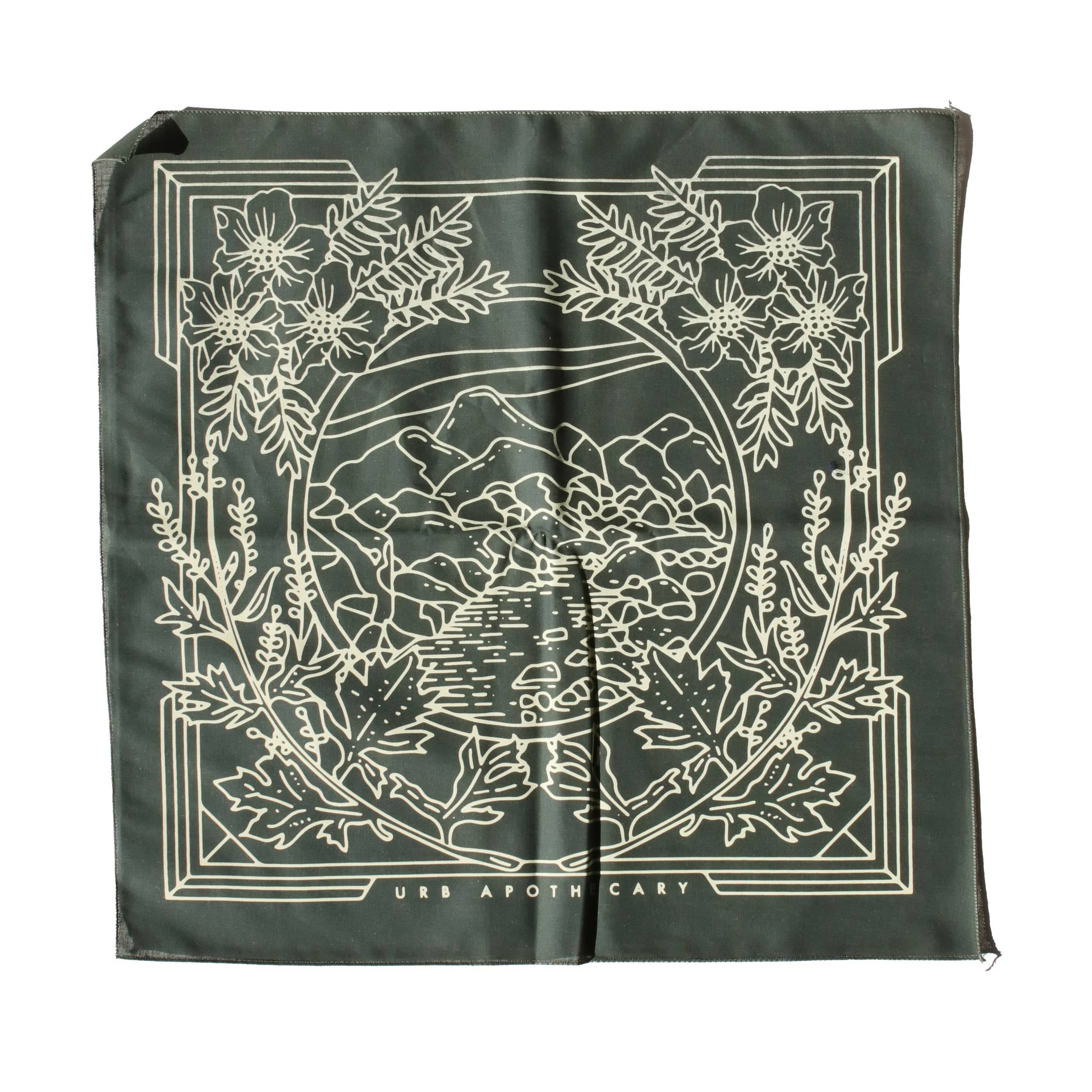 URB APOTHECARY bandana Olive Yuba Bandana