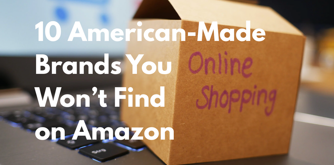 Laptop with a box on top saying Online Shopping