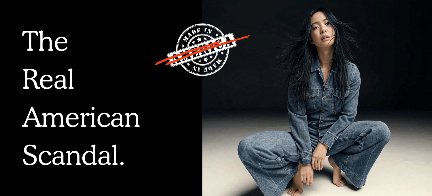 Asian woman in Jeans