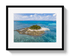 Johnny Vacay Black / 11x14 / Matte Paradise Island