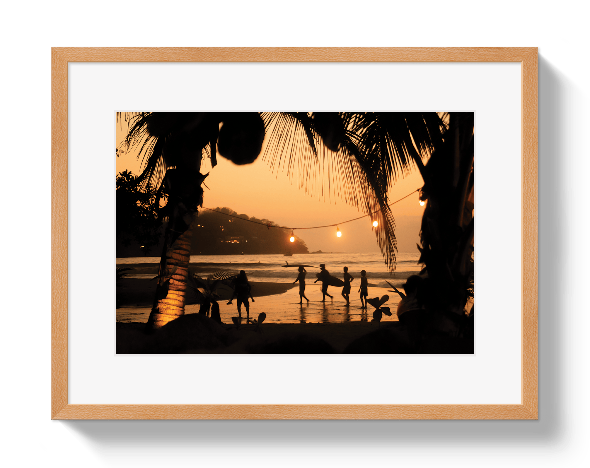 Johnny Vacay Oak / 11x14 / Matte Magic Hour
