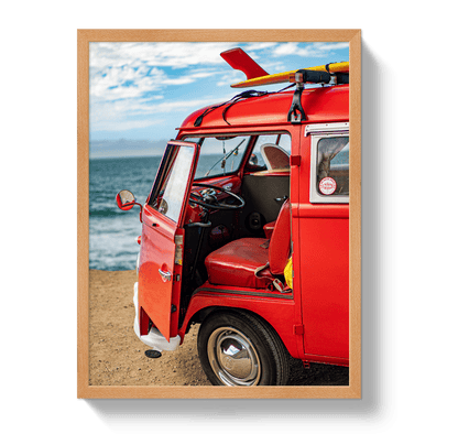 Johnny Vacay Oak / 11x14 / Full Bleed Open Door Policy