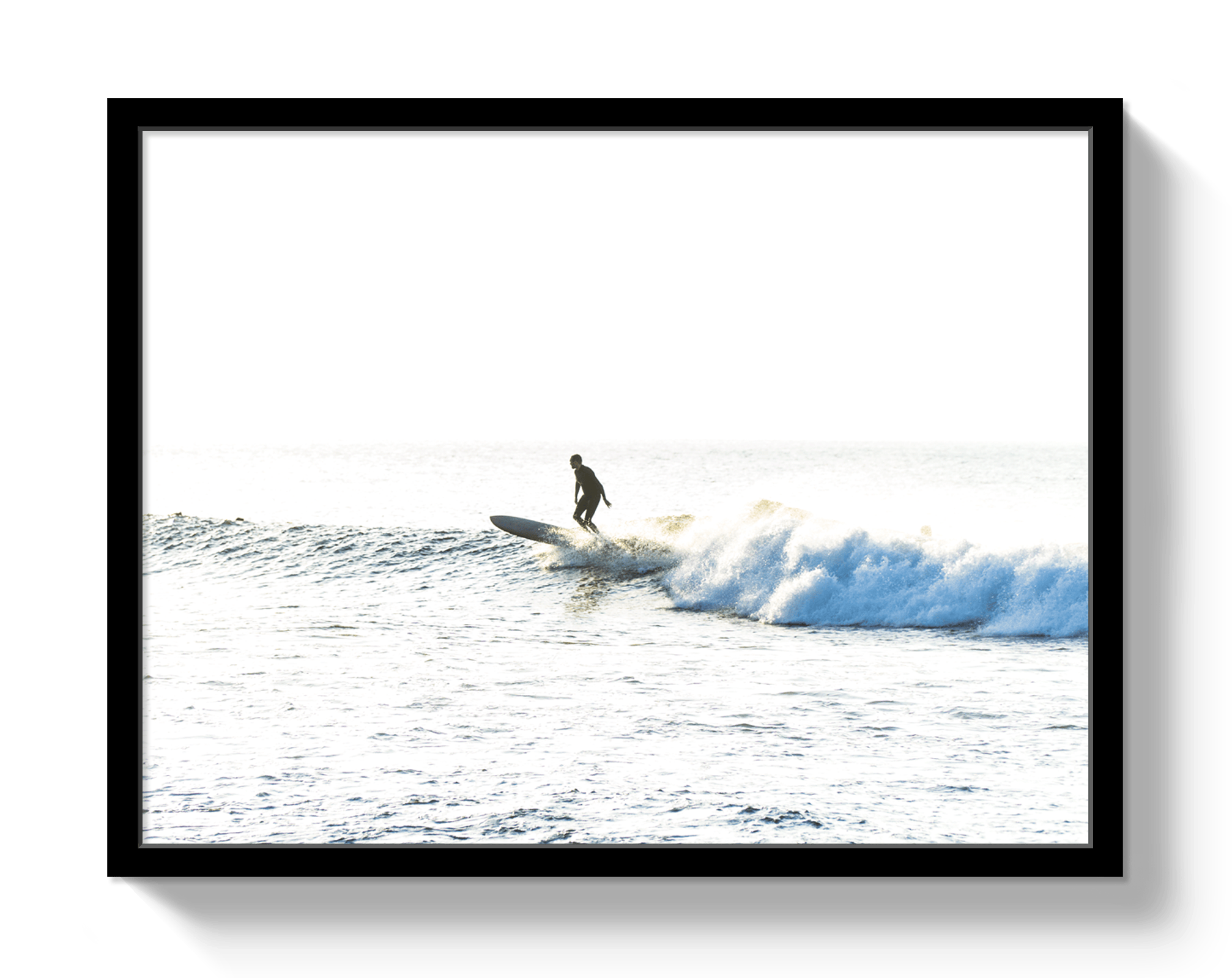 Johnny Vacay Black / 11x14 / Full Bleed Soul Surfer