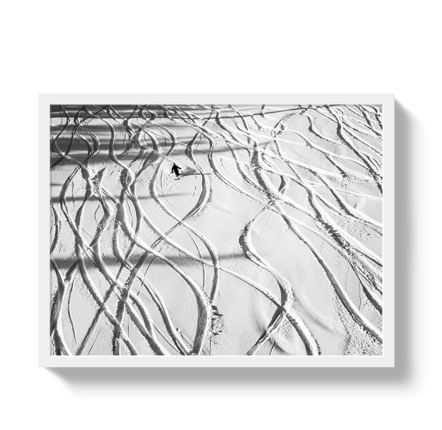 Johnny Vacay White / 11x14 / Full Bleed Fresh Lines