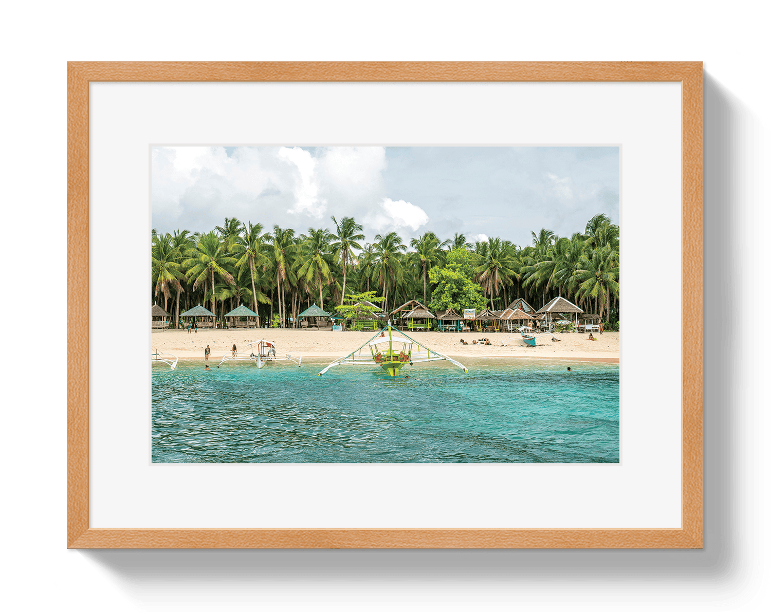 Johnny Vacay Oak / 11x14 / Matte Palm Island
