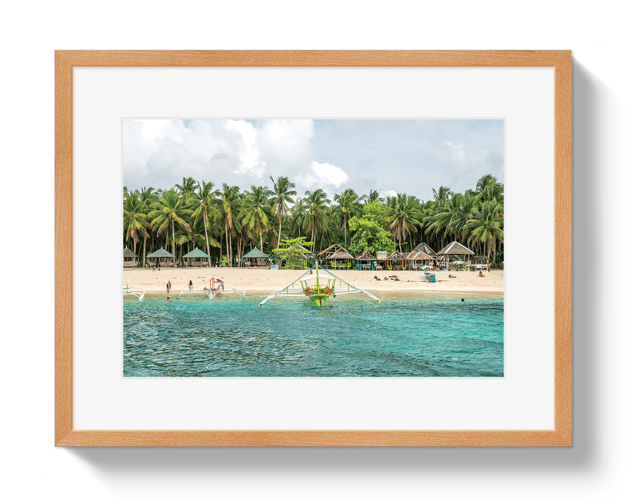 Johnny Vacay Oak / 11x14 / Matte Palm Island