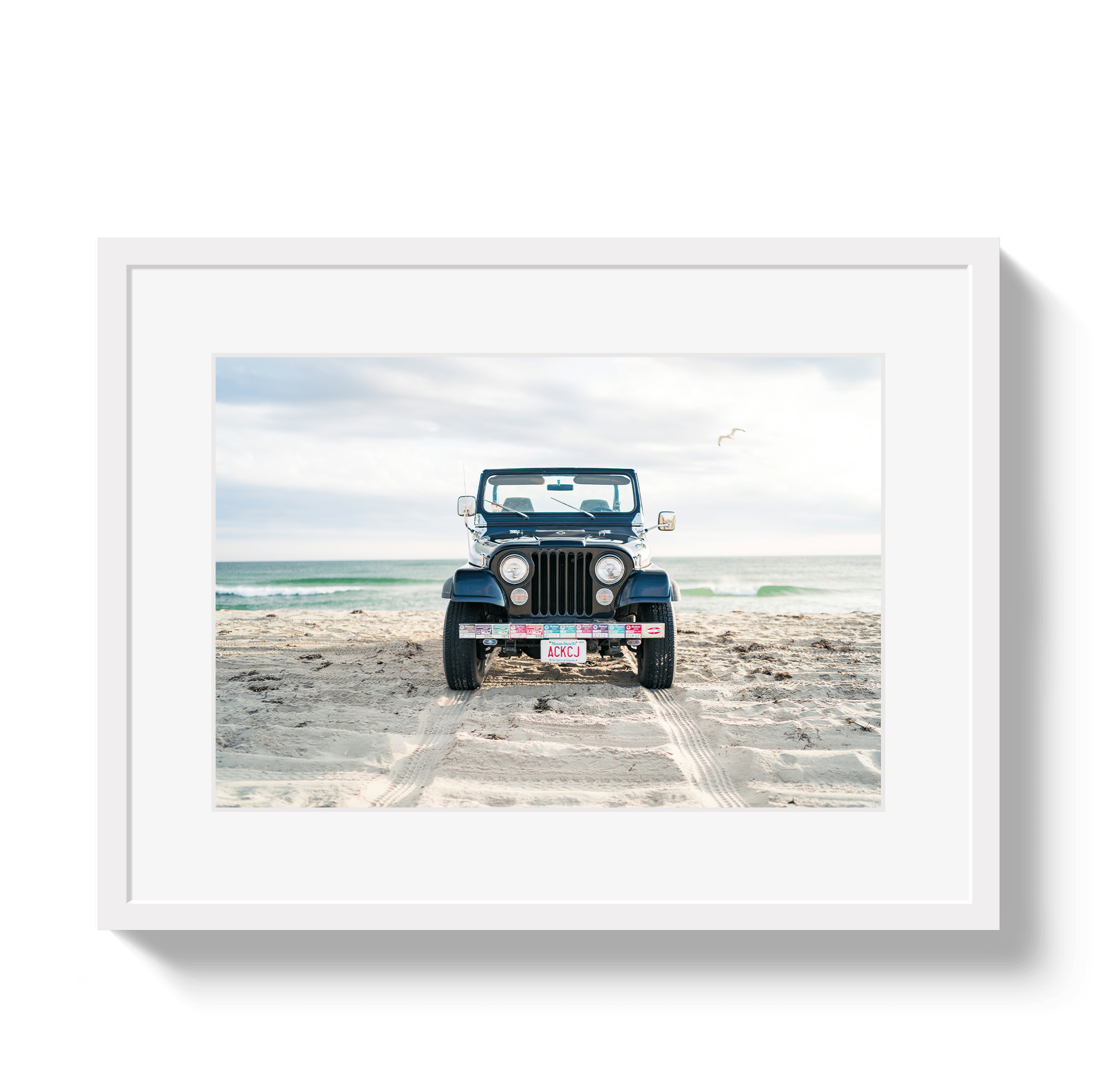 Johnny Vacay Black / 20x24 / Matte Nantucket CJ