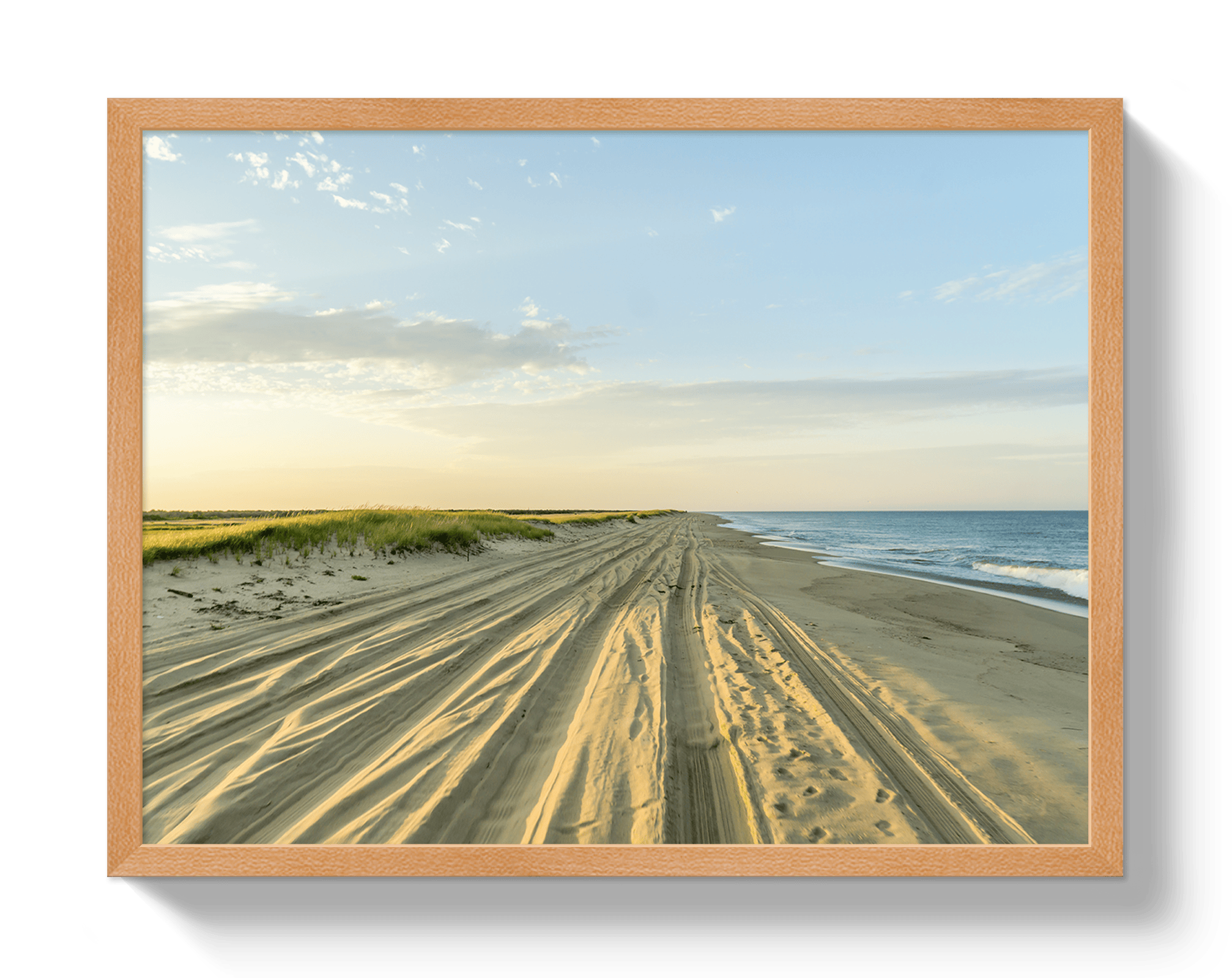 Johnny Vacay Oak / 11x14 / Full Bleed Nantucket Golden Hour