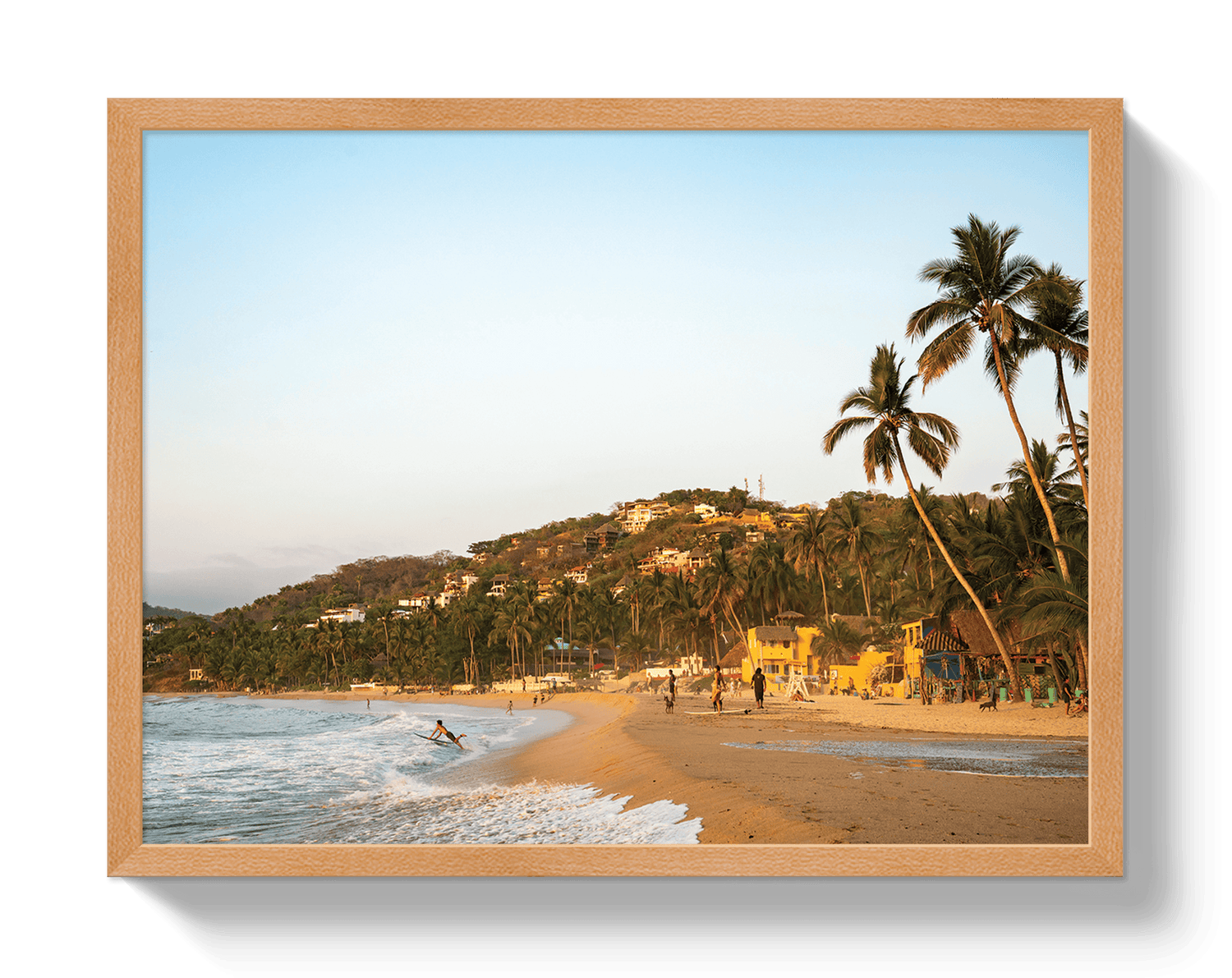 Johnny Vacay Oak / 11x14 / Full Bleed Sayulita Dreaming