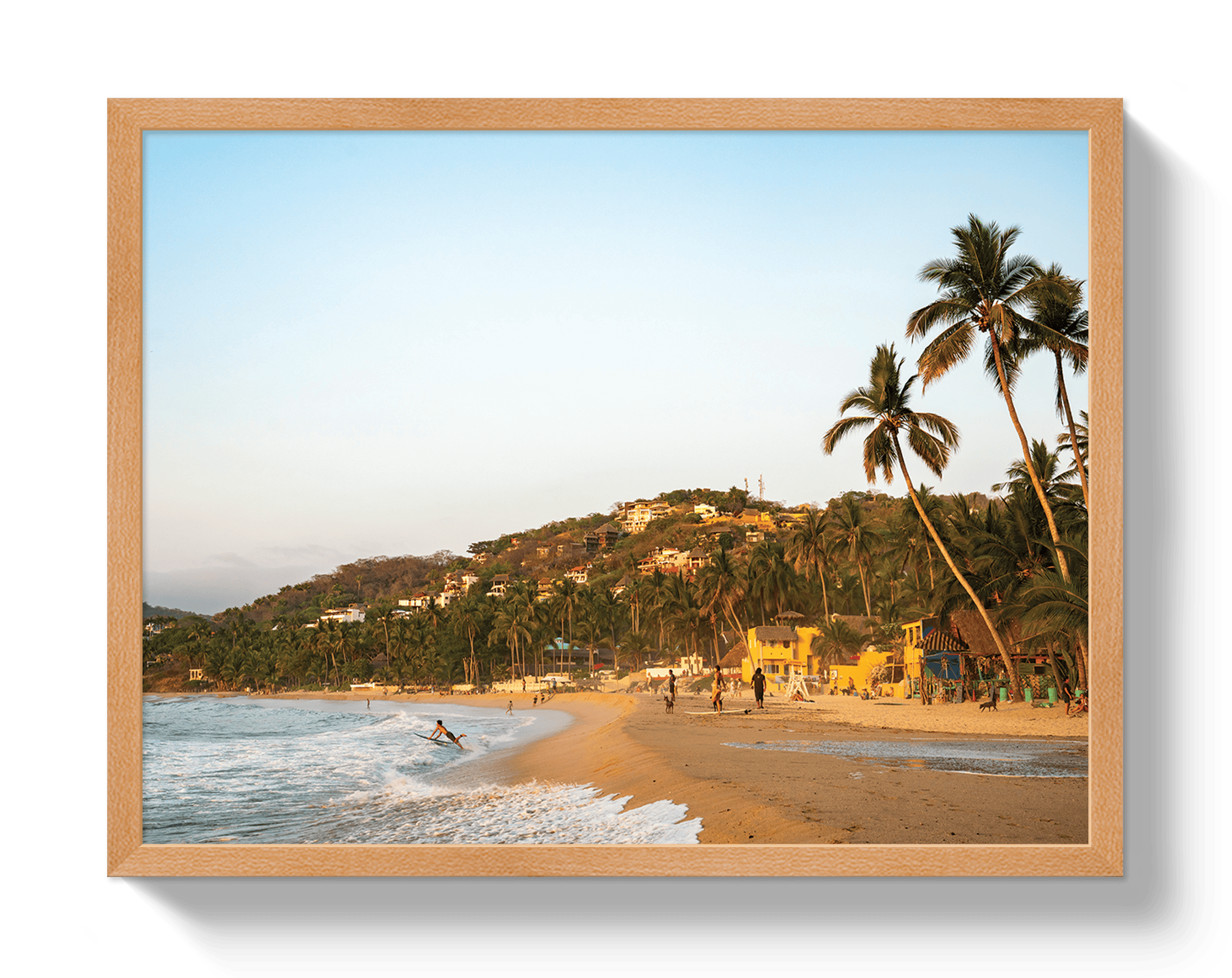 Johnny Vacay Oak / 11x14 / Full Bleed Sayulita Dreaming