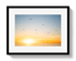 Johnny Vacay Black / 11x14 / Matte Mexican Sunset