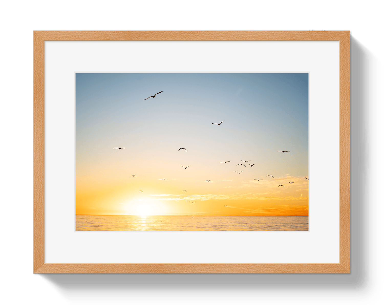 Johnny Vacay Oak / 11x14 / Matte Mexican Sunset