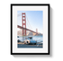 Johnny Vacay Black / 11x14 / Matte Golden Gate 356 Portrait