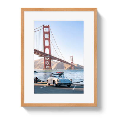 Johnny Vacay Oak / 11x14 / Border Golden Gate 356 Portrait