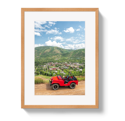 Johnny Vacay Oak / 11x14 / Border Aspen CJ