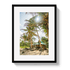 Johnny Vacay Black / 11x14 / Matte Rum Hut