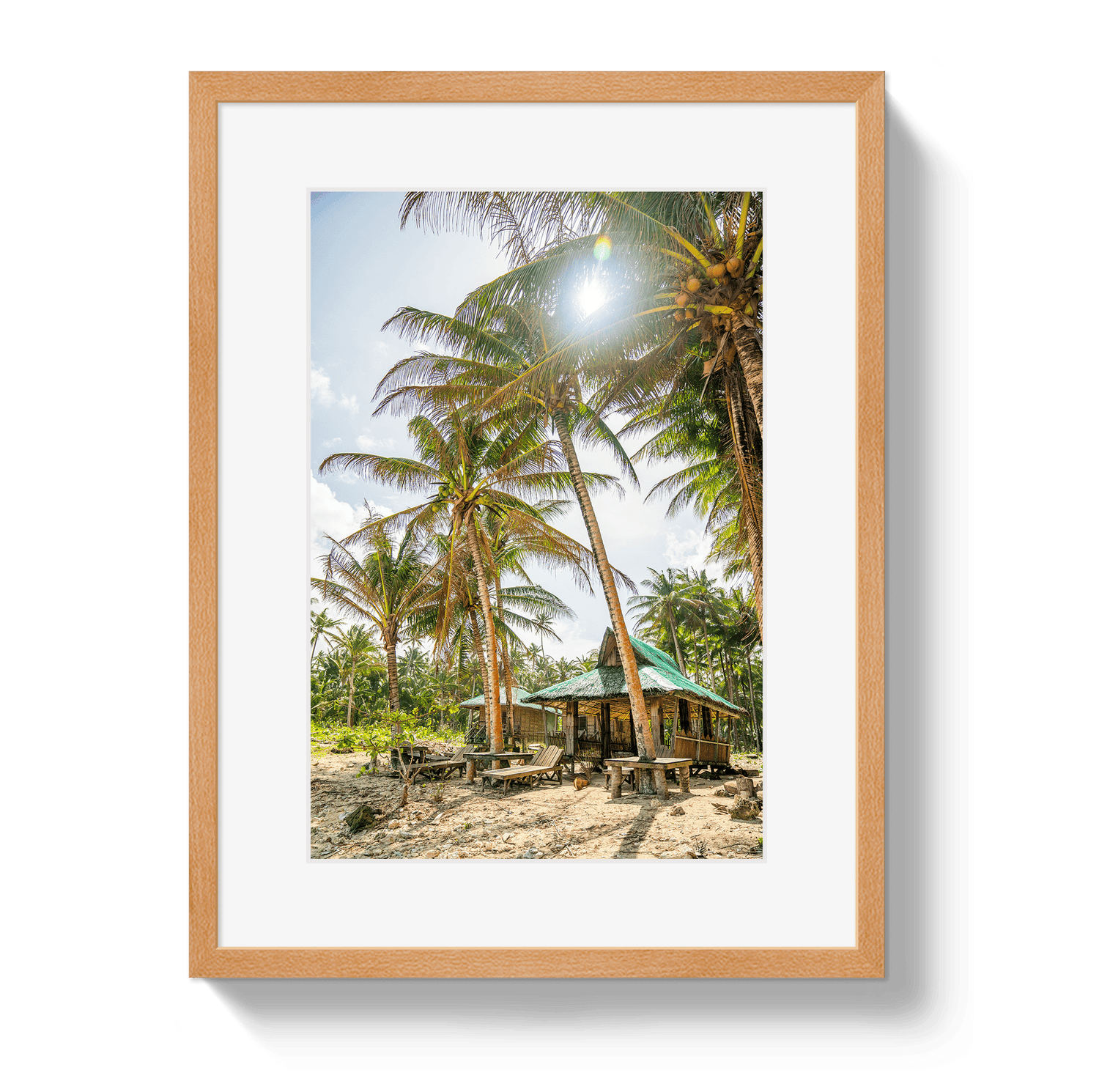 Johnny Vacay Oak / 11x14 / Matte Rum Hut