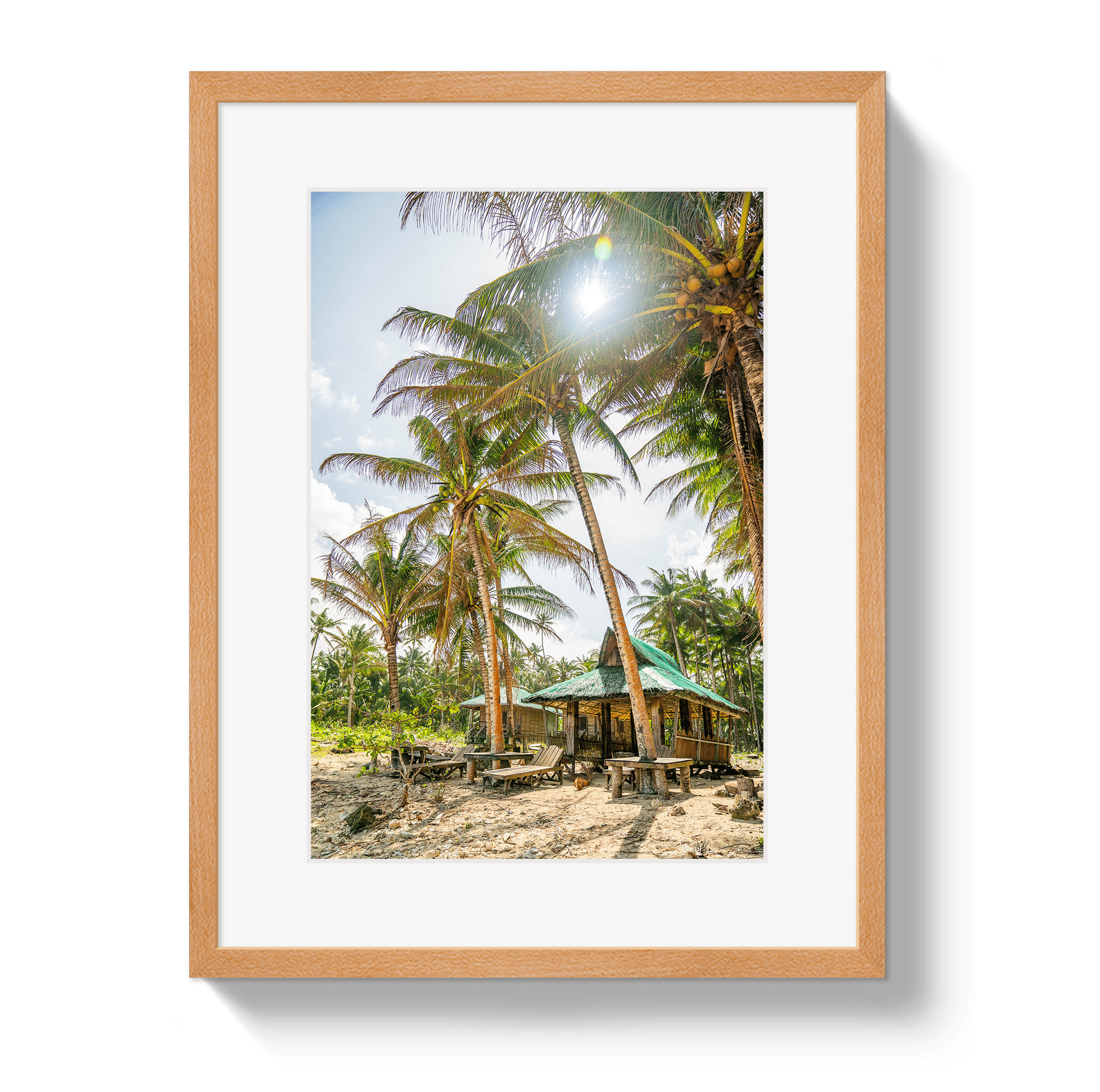 Johnny Vacay Oak / 11x14 / Matte Rum Hut