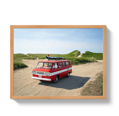 Johnny Vacay Oak / 11x14 / Full Bleed Beerun Beach