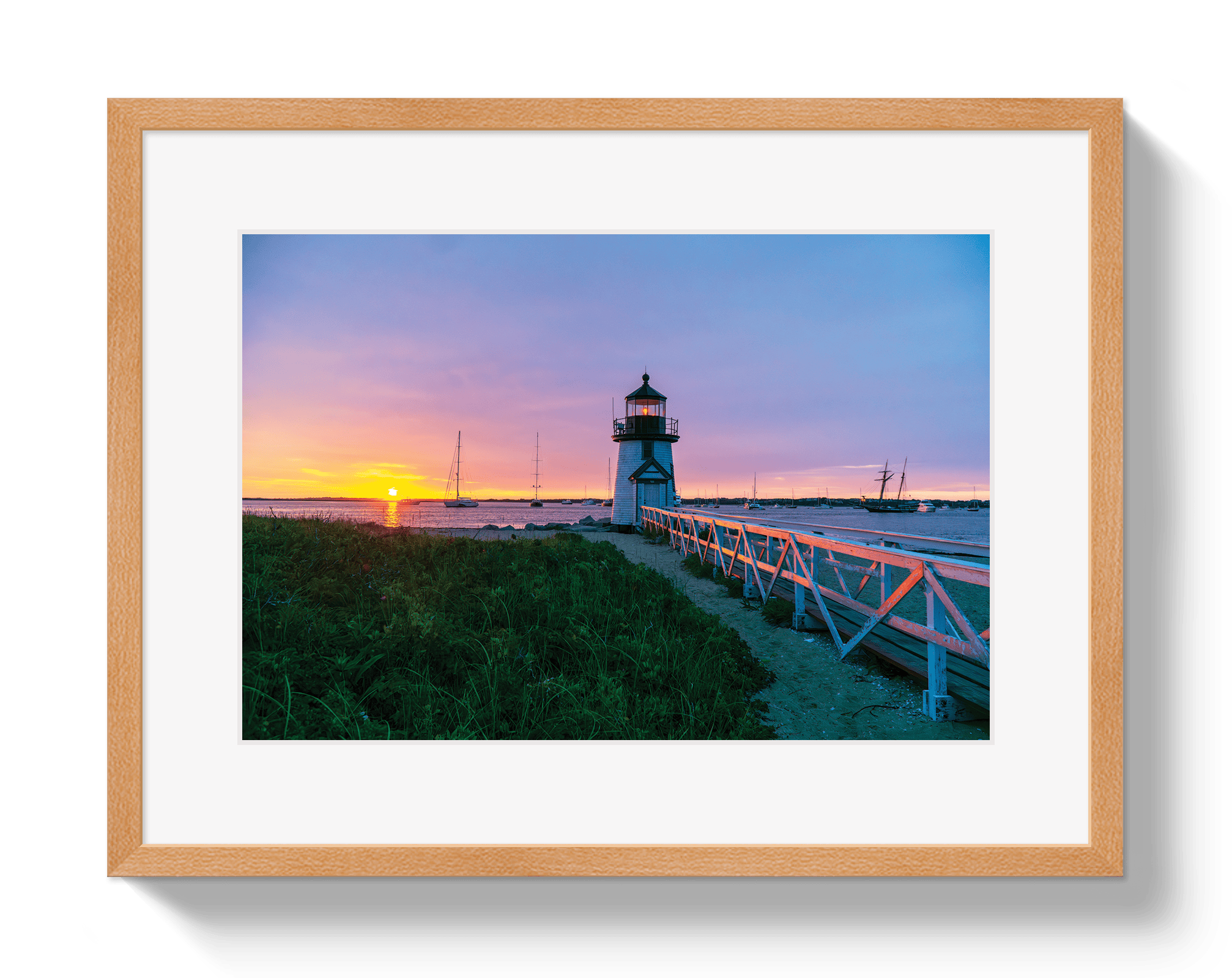 Johnny Vacay Oak / 11x14 / Matte Nantucket Sunrise