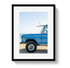 Johnny Vacay Black / 11x14 / Matte Surf Bronco