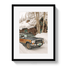Johnny Vacay Black / 11x14 / Matte Winter Wagoneer