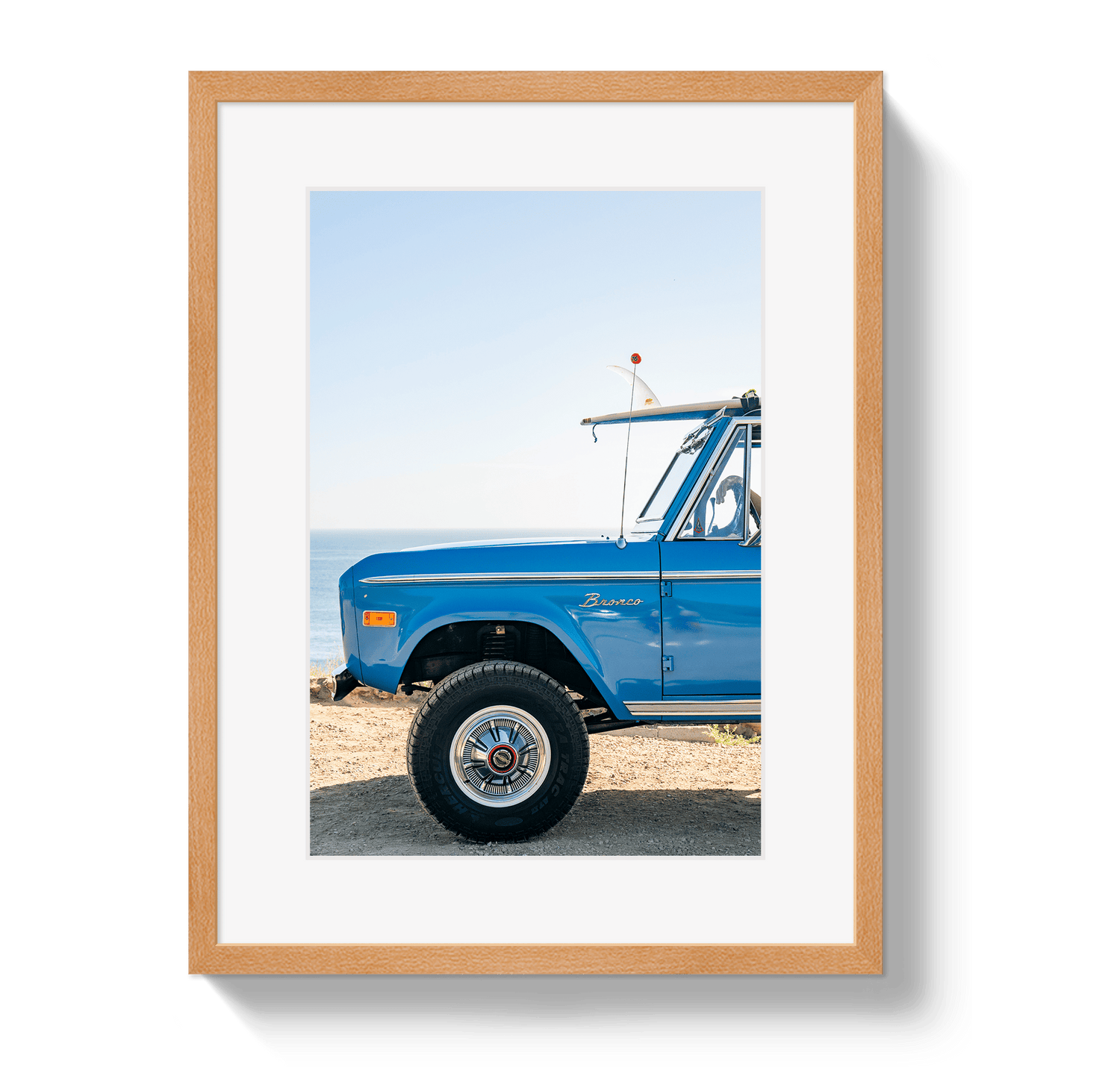 Johnny Vacay Oak / 11x14 / Matte Surf Bronco