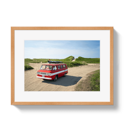 Johnny Vacay Oak / 11x14 / Border Beerun Beach
