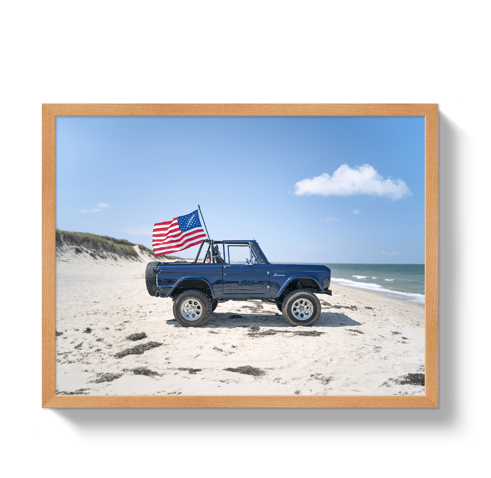 Johnny Vacay Oak / 11x14 / Full Bleed American Bronco
