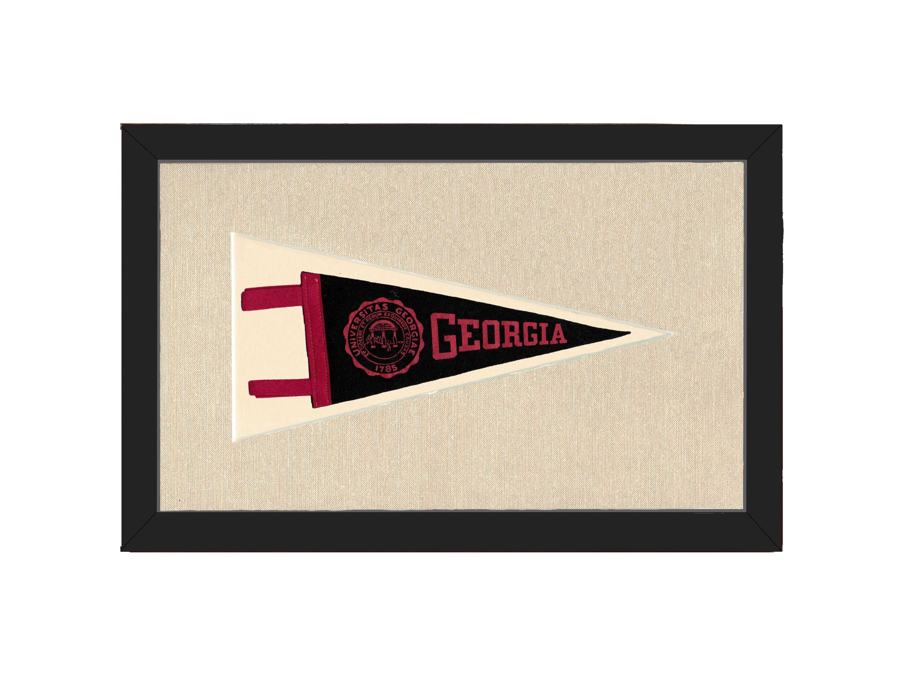 Americana Memories Vintage Pennants and Memorabilia Vintage University of Georgia Pennant