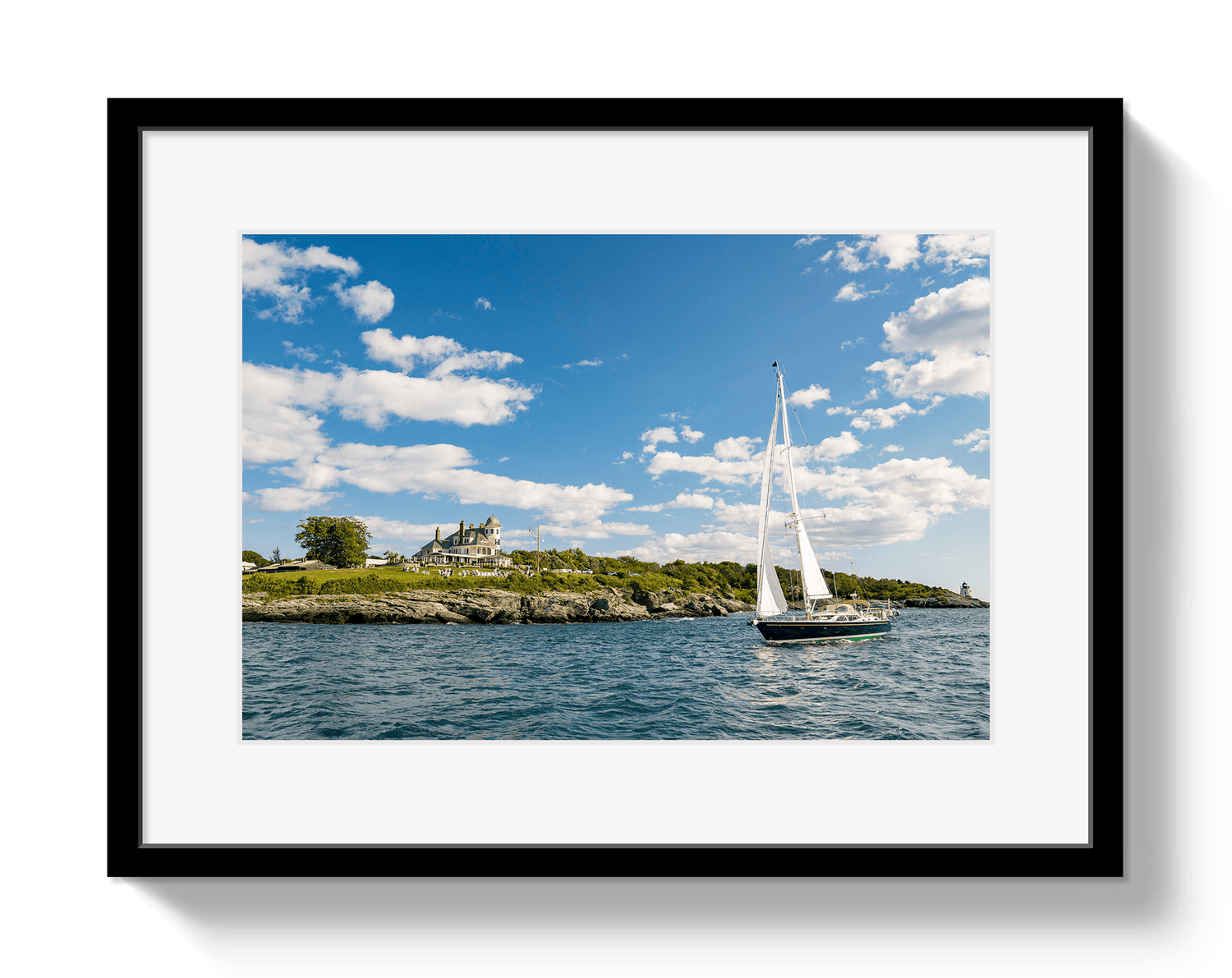 Johnny Vacay Black / 11x14 / Matte Castle Hill
