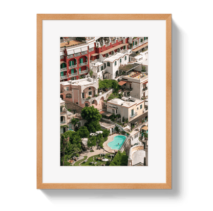 Johnny Vacay Oak / 11x14 / Border Positano Pool
