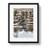 Johnny Vacay Black / 11x14 / Matte Aspen Ski Town