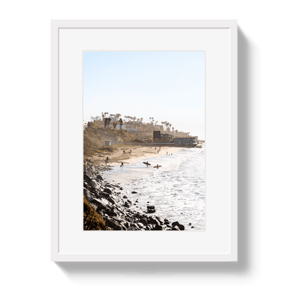 Johnny Vacay White / 11x14 / Border County Line