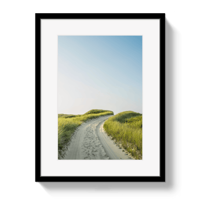 Johnny Vacay Black / 11x14 / Border Nantucket Avenue